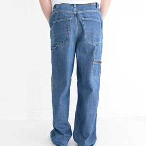 Vintage 91' Nevada Dungaree Carhartt Style Blue  Denim Jeans Size 30x32